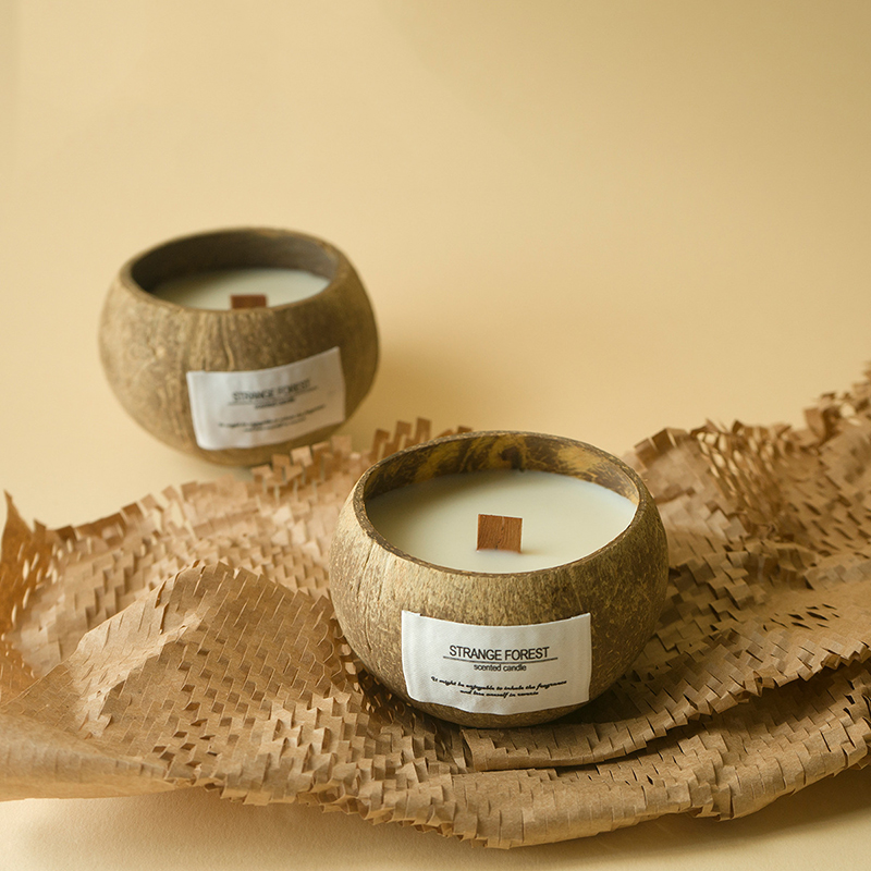 Coconut Shell Aromatherapy Can - огляд і ціна Scented Candle Luxury