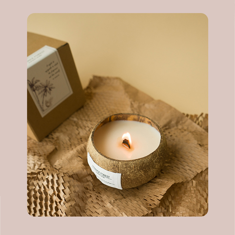 Coconut Shell Aromatherapy Can - огляд і ціна Scented Candle Luxury