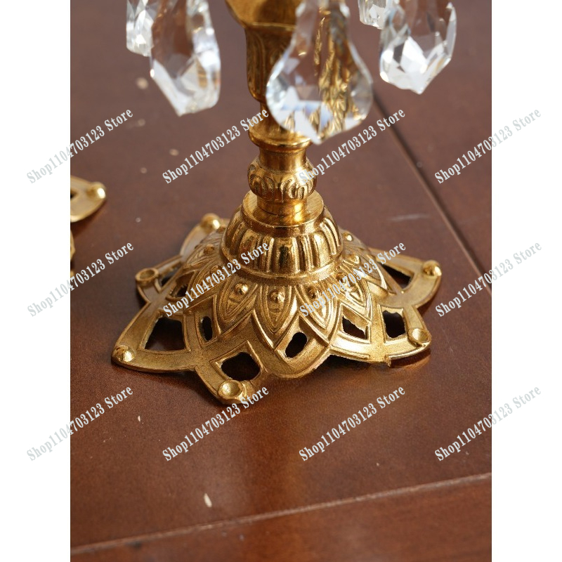 French retro brass candle hold - огляд і ціна Scented Candle Luxury