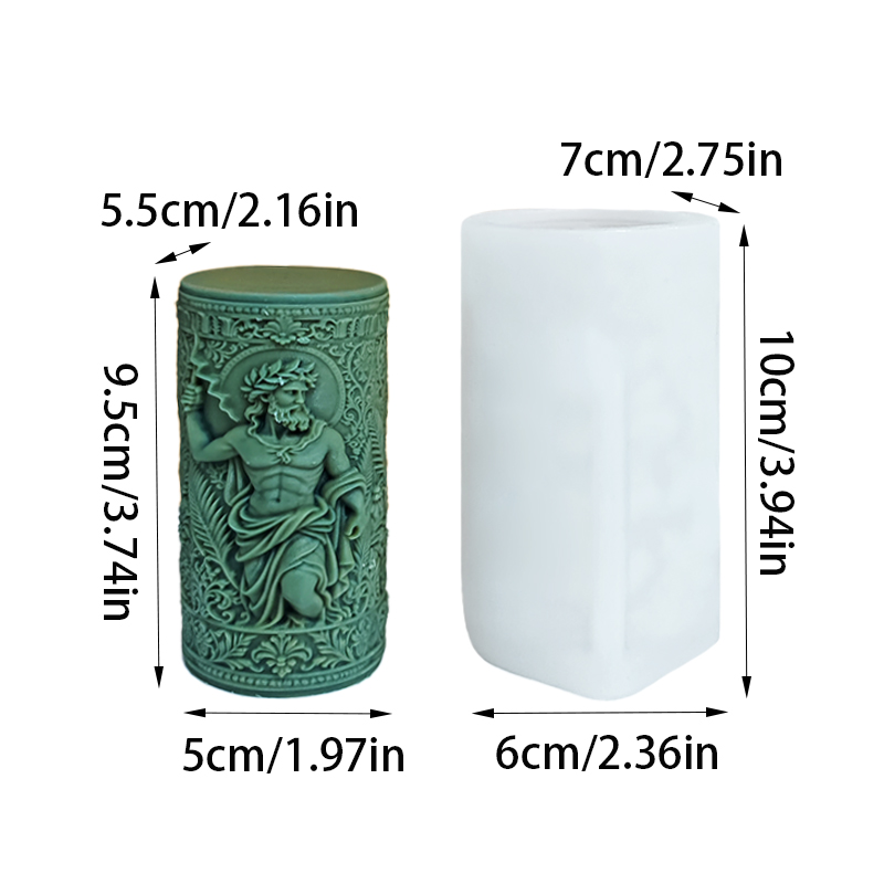 Luxurious Retro God Statue Sce - огляд і ціна Scented Candle Luxury