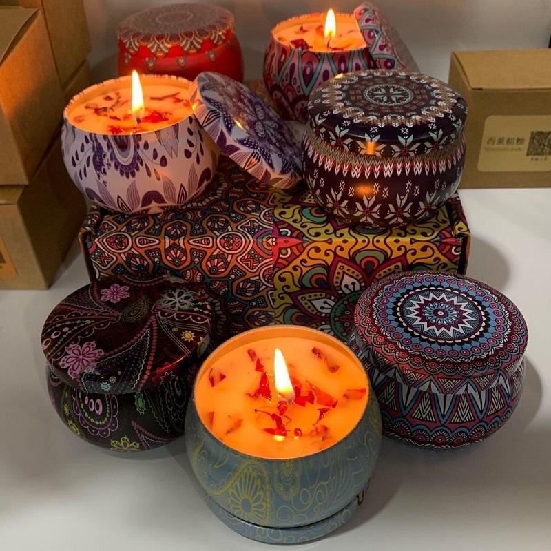 1/4PCS Vintage Scented Candles - огляд і ціна Scented Candle Luxury